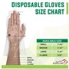 Kleen Chef Poly Disposable Gloves, High Density Polyethylene, Powder-Free, M, 525 PK, Clear BL-KCFS-ES-HDPE-CLDG-01-M